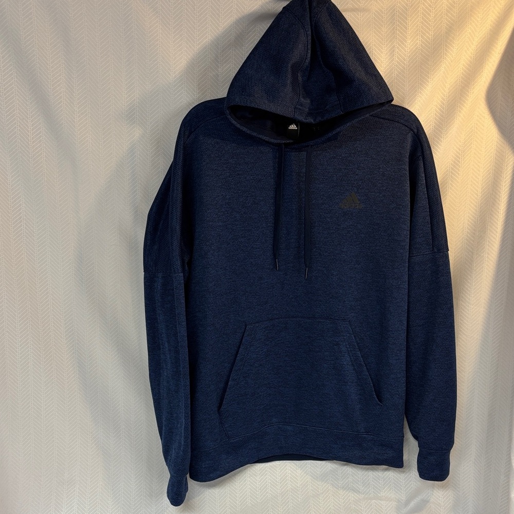 Adidas Men's Navy Athletic Hoodie
